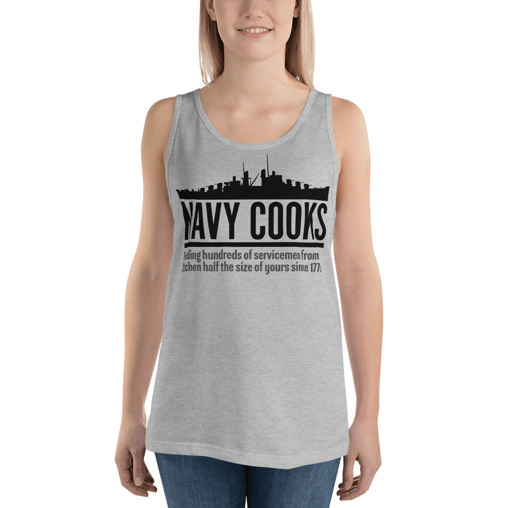 Navy Cooks Unisex Tank Top - Proud Libertarian - Expressman