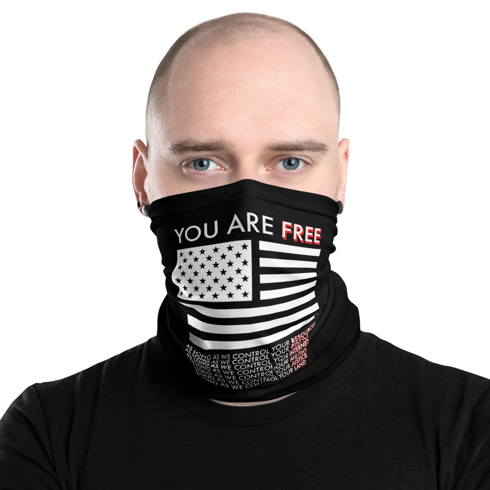 You are Free - Facemask - Proud Libertarian - Proud Libertarian