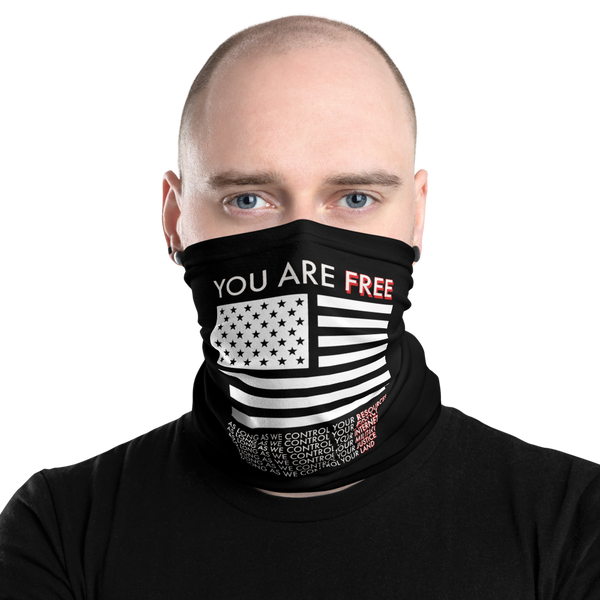 You are Free - Facemask - Proud Libertarian - Proud Libertarian