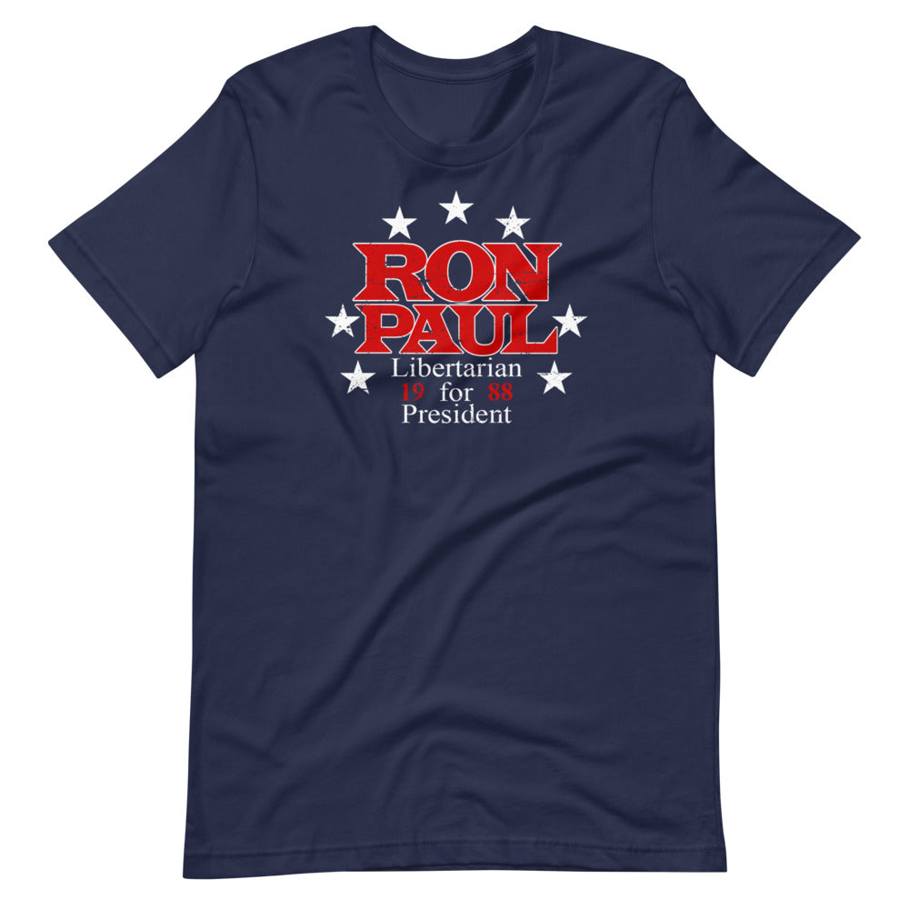 Ron Paul for President Short-Sleeve Unisex T-Shirt - Proud Libertarian - Libertarian Frontier