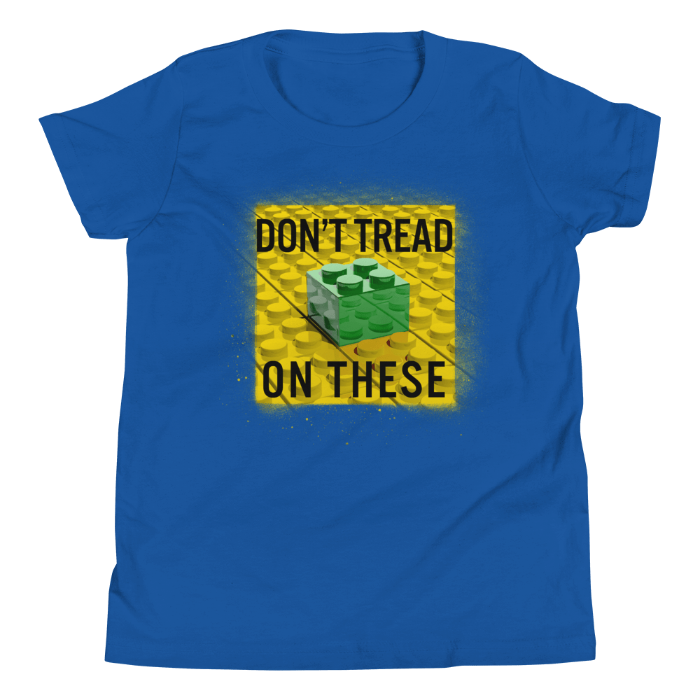 Don't Tread on These Bricks Youth Short Sleeve T-Shirt - Proud Libertarian - Proud Libertarian