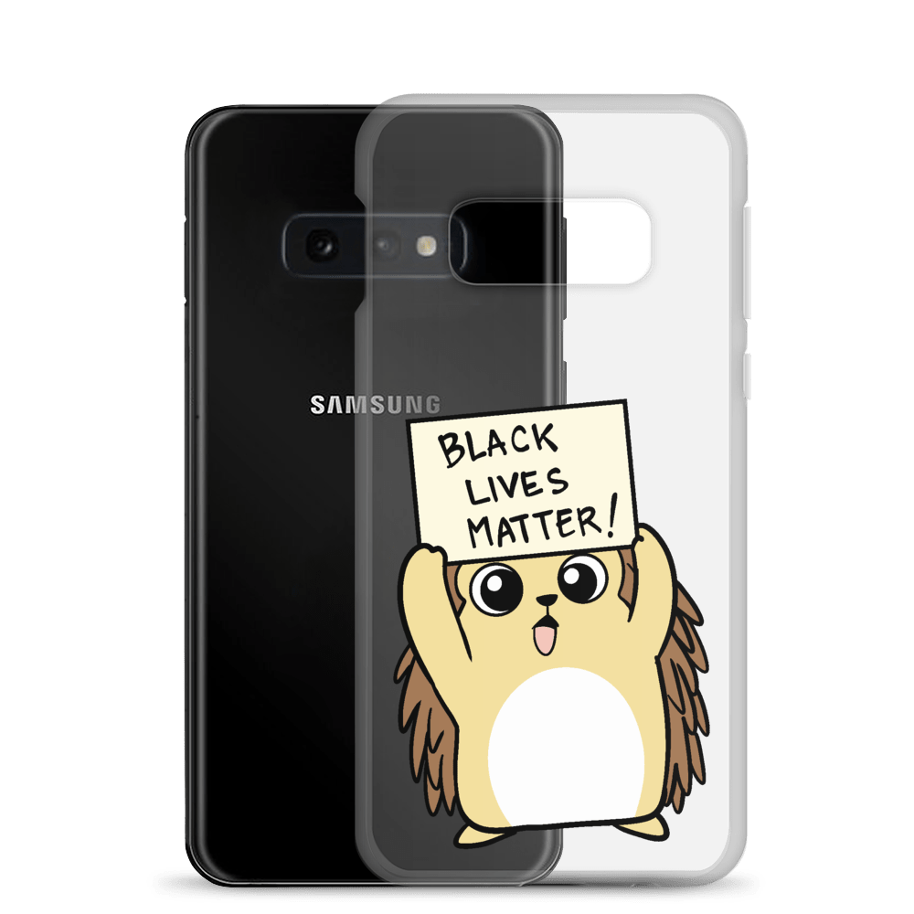 Black Lives Matter Porcupine Cartoon Samsung Case - Proud Libertarian - Cartoons of Liberty