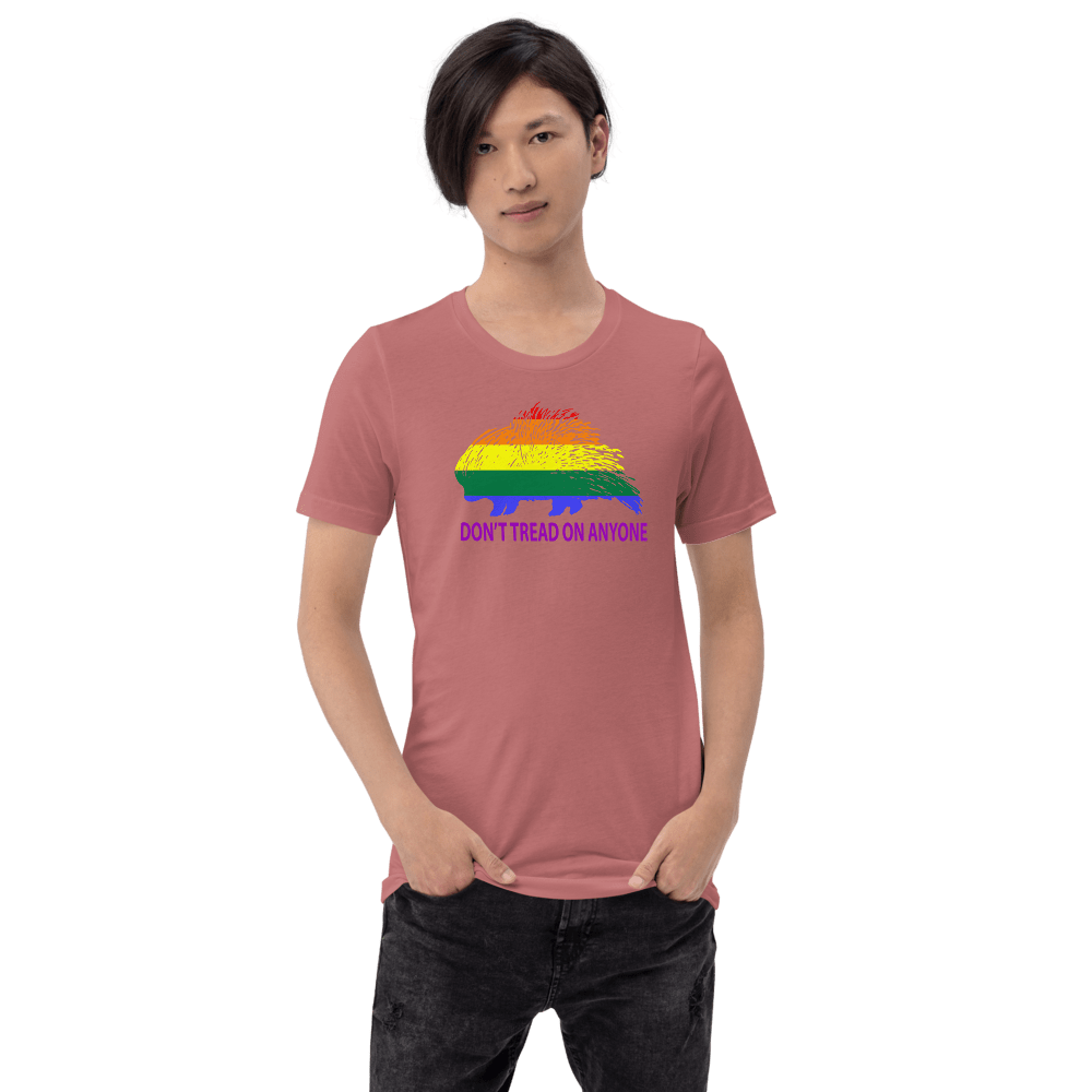 Don't Tread on Anyone LGBTQ SlimFit Unisex T-Shirt - Proud Libertarian - Proud Libertarian