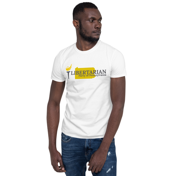 Libertarian Party of Pennsylvania Short-Sleeve Unisex T-Shirt - Proud Libertarian - Proud Libertarian