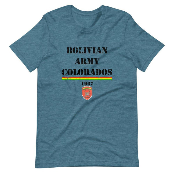 Bolivian Army 1967 Short-Sleeve Unisex T-Shirt - Proud Libertarian - Libertarian Frontier