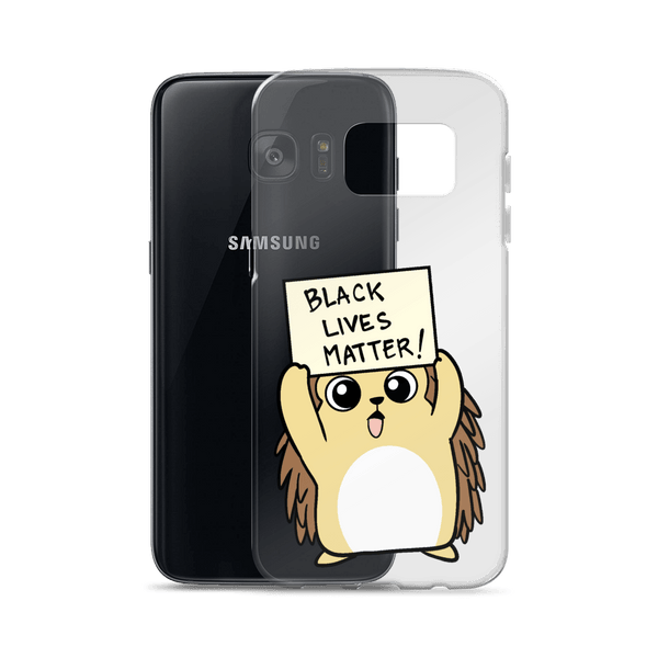 Black Lives Matter Porcupine Cartoon Samsung Case - Proud Libertarian - Cartoons of Liberty