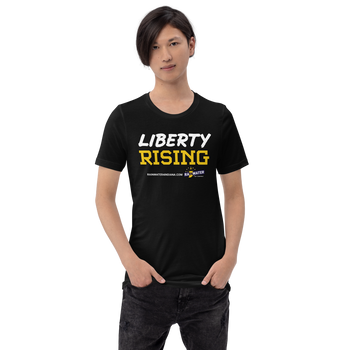 Liberty Rising - Rainwater for Indiana T-Shirt - Proud Libertarian - Donald Rainwater