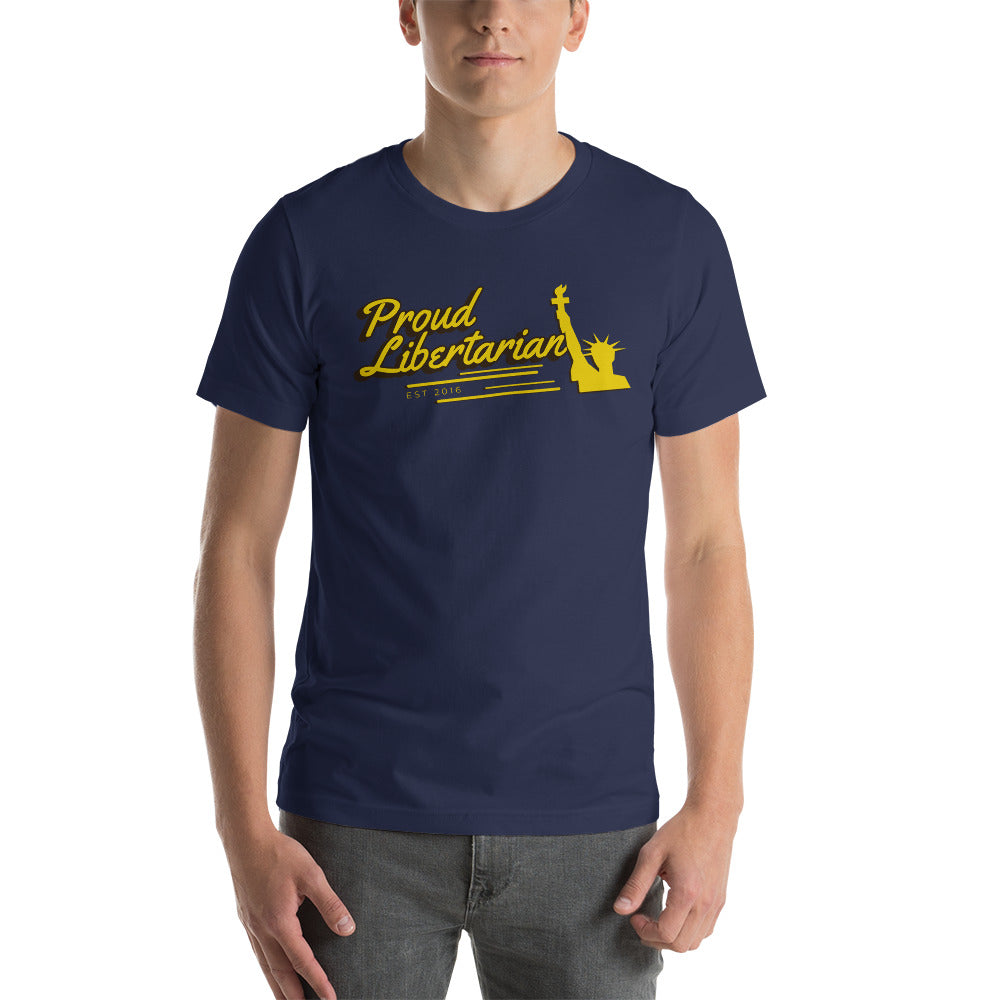 Proud Libertarian Short-Sleeve Unisex T-Shirt - Proud Libertarian - Proud Libertarian