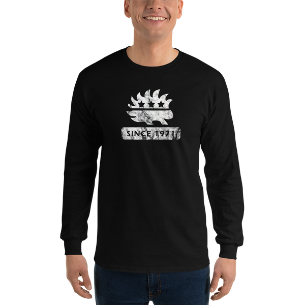 Libertarian Porcupine (Since 1971) Men’s Long Sleeve Shirt - Proud Libertarian - Proud Libertarian