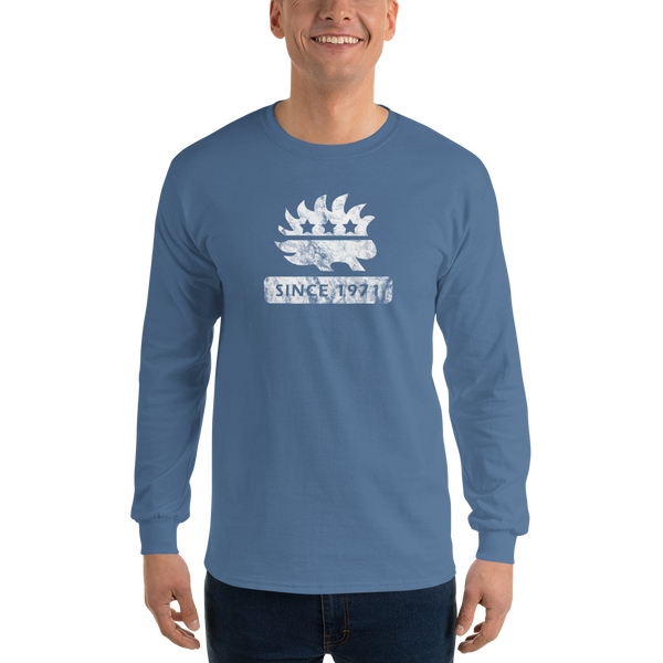 Libertarian Porcupine (Since 1971) Men’s Long Sleeve Shirt - Proud Libertarian - Proud Libertarian