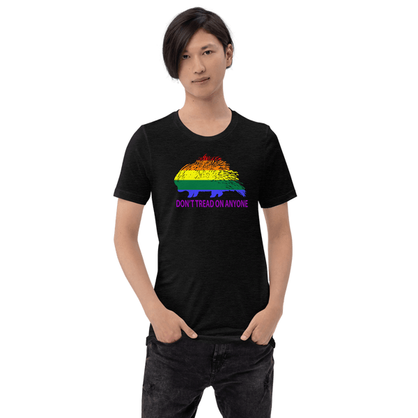 Don't Tread on Anyone LGBTQ SlimFit Unisex T-Shirt - Proud Libertarian - Proud Libertarian