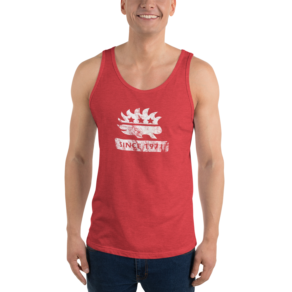 Libertarian Porcupine (Since 1971) Unisex Tank Top - Proud Libertarian - Proud Libertarian