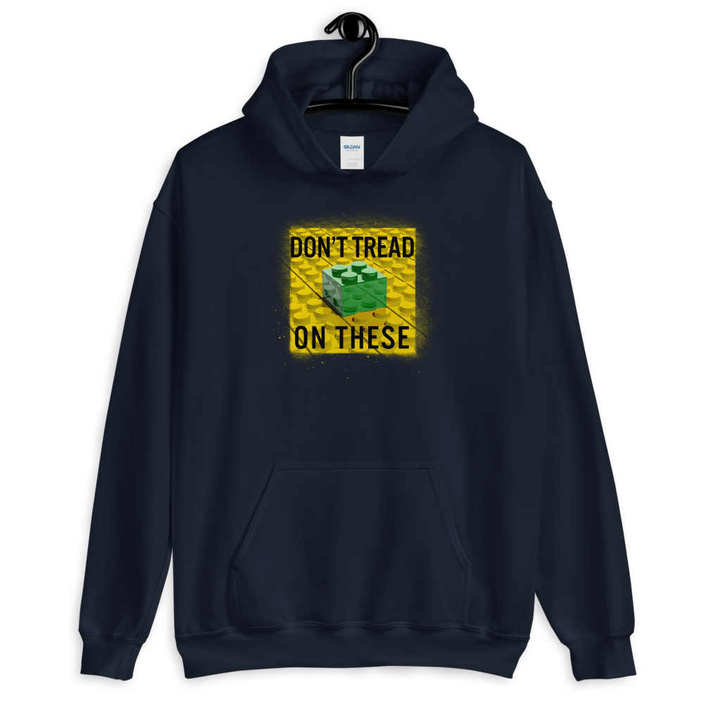 Don't Tread on These Bricks Unisex Hoodie - Proud Libertarian - Proud Libertarian