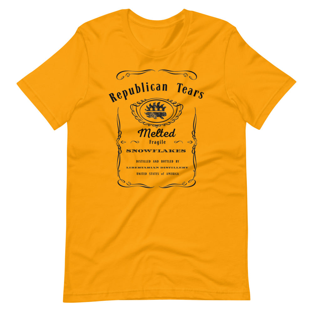 Republican tears Short-Sleeve Unisex T-Shirt - Proud Libertarian - Proud Libertarian