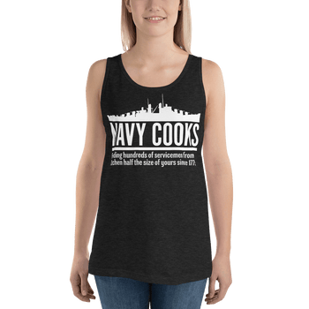 Navy Cooks Unisex Tank Top - Proud Libertarian - Expressman