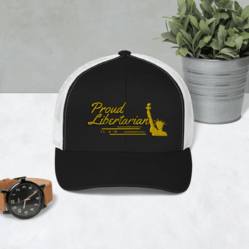 Proud Libertarian Trucker Cap - Proud Libertarian - Proud Libertarian