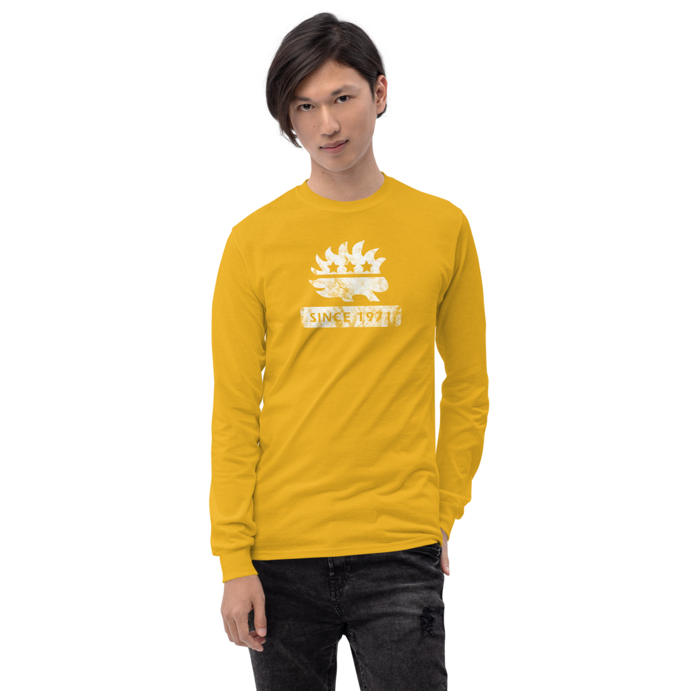 Libertarian Porcupine (Since 1971) Men’s Long Sleeve Shirt - Proud Libertarian - Proud Libertarian