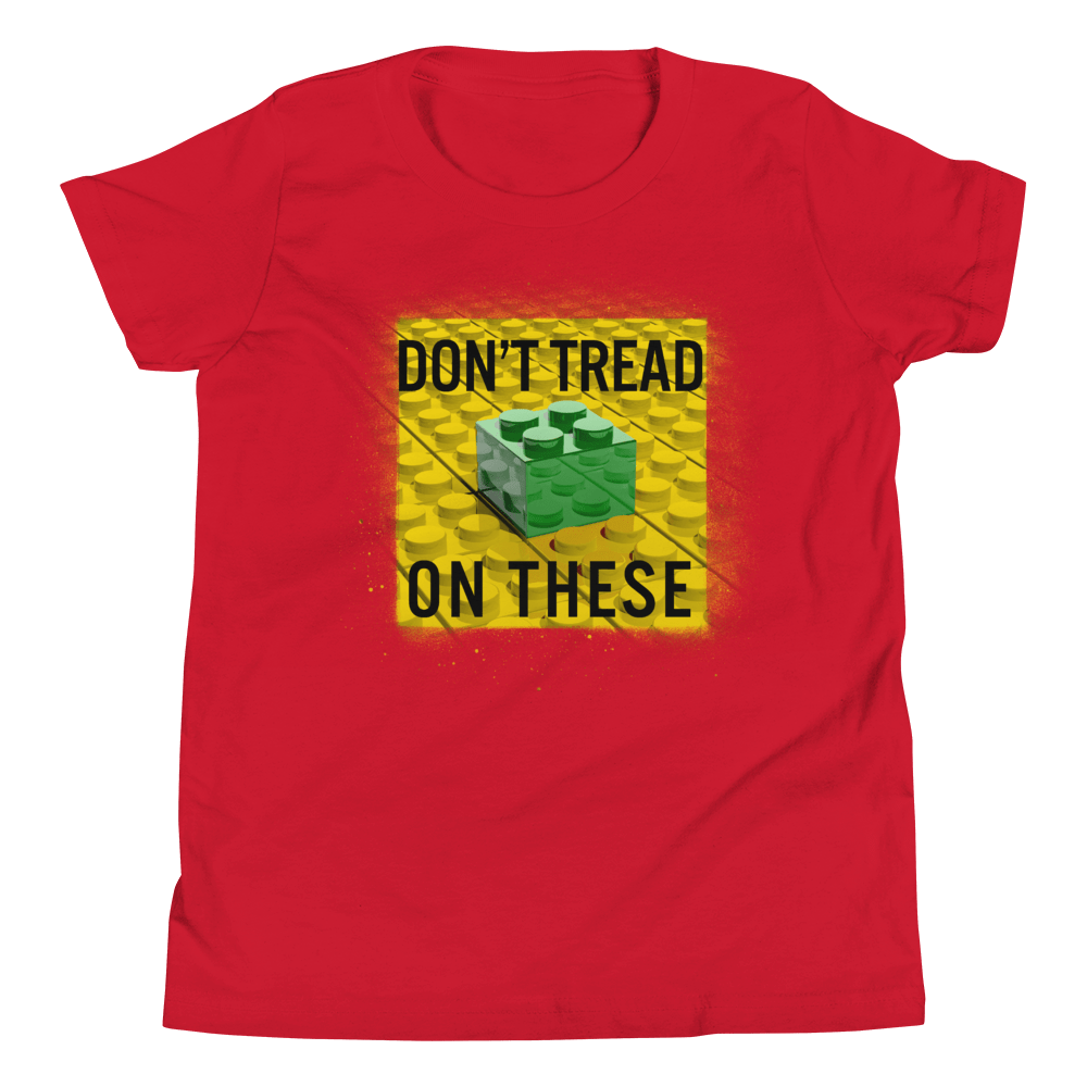 Don't Tread on These Bricks Youth Short Sleeve T-Shirt - Proud Libertarian - Proud Libertarian