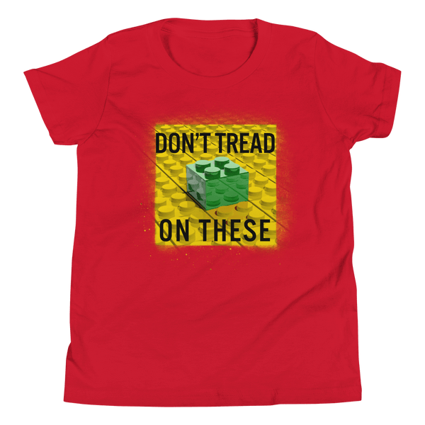 Don't Tread on These Bricks Youth Short Sleeve T-Shirt - Proud Libertarian - Proud Libertarian