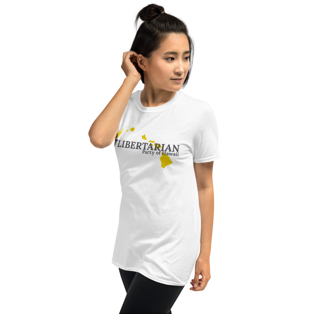 Libertarian Party of Hawaii Short-Sleeve Unisex T-Shirt - Proud Libertarian - Proud Libertarian