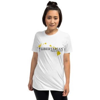 Libertarian Party of Hawaii Short-Sleeve Unisex T-Shirt - Proud Libertarian - Proud Libertarian