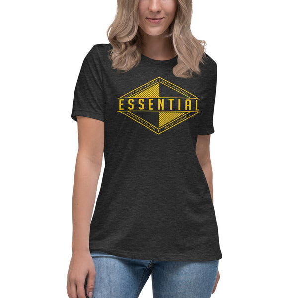 Liberty is Essential - Women's Relaxed T-Shirt - Proud Libertarian - Pirate Smile