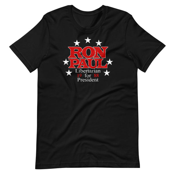 Ron Paul for President Short-Sleeve Unisex T-Shirt - Proud Libertarian - Libertarian Frontier