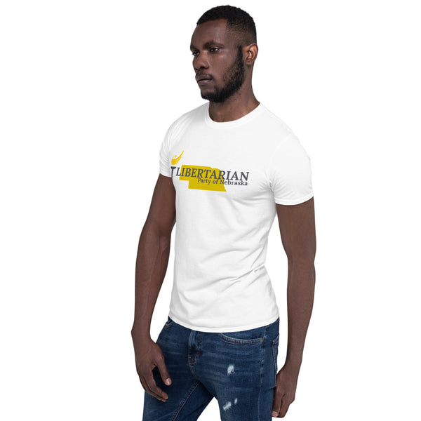 Libertarian Party of Nebraska Short-Sleeve Unisex T-Shirt - Proud Libertarian - Proud Libertarian