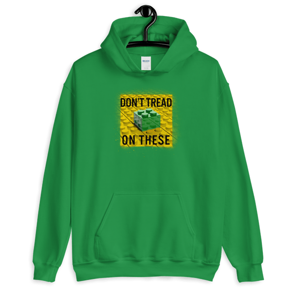 Don't Tread on These Bricks Unisex Hoodie - Proud Libertarian - Proud Libertarian