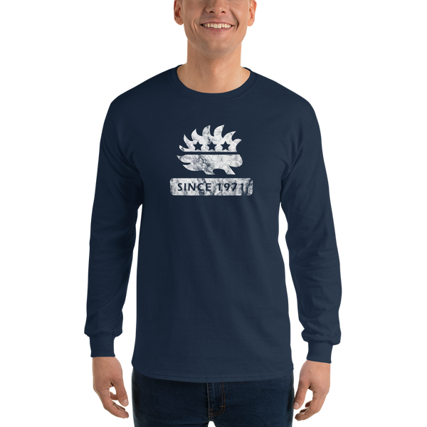 Libertarian Porcupine (Since 1971) Men’s Long Sleeve Shirt - Proud Libertarian - Proud Libertarian