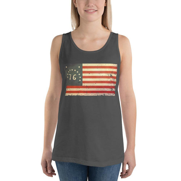 Bennington Vintage Unisex Tank Top - Proud Libertarian - Libertarian Frontier