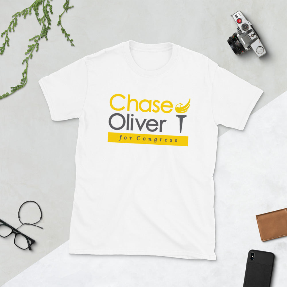 Chase Oliver for Congress Short-Sleeve Unisex T-Shirt - Proud Libertarian