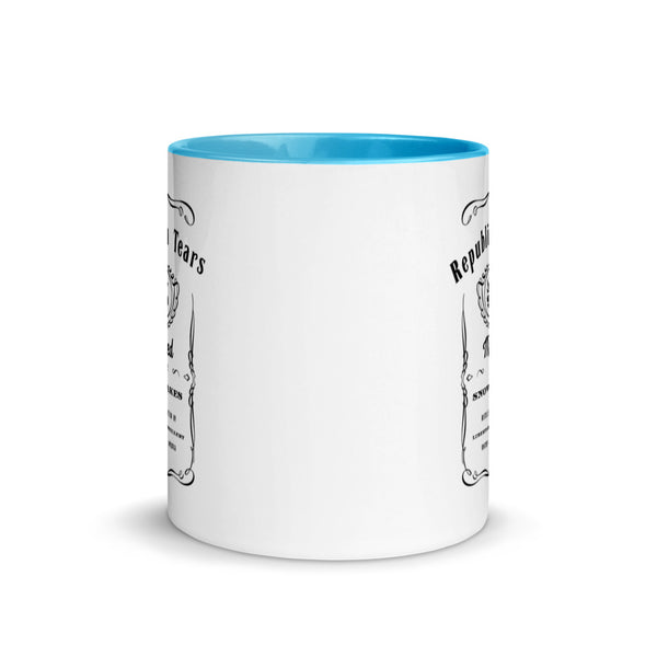 Republican Tears Mug with Color Inside - Proud Libertarian - Proud Libertarian