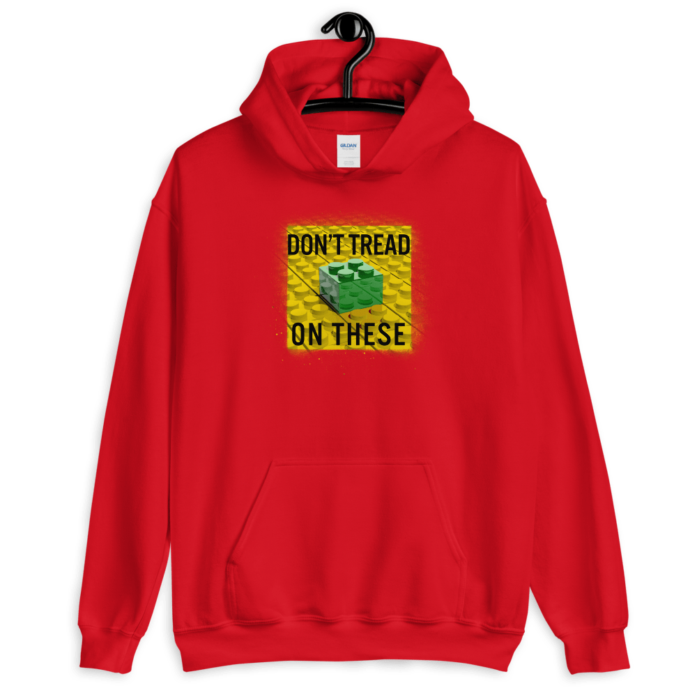 Don't Tread on These Bricks Unisex Hoodie - Proud Libertarian - Proud Libertarian