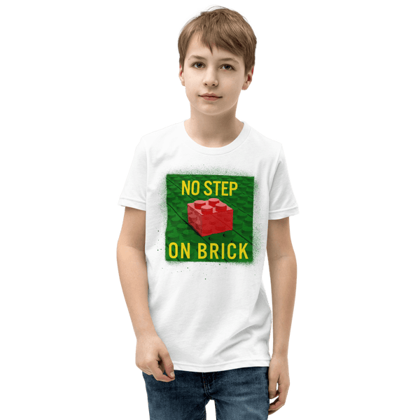 No Step on Brick (Don't Tread) Youth Short Sleeve T-Shirt - Proud Libertarian - Proud Libertarian