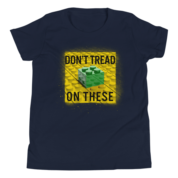 Don't Tread on These Bricks Youth Short Sleeve T-Shirt - Proud Libertarian - Proud Libertarian