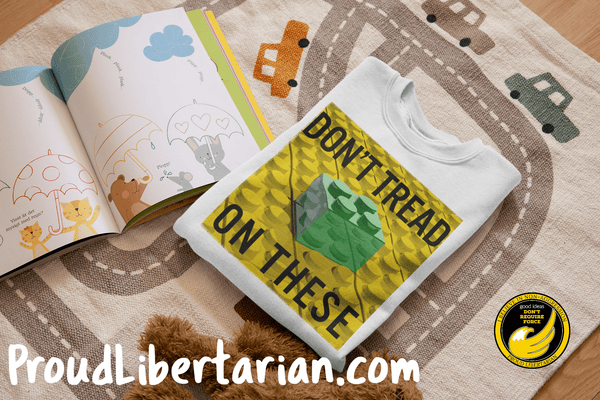 Don't Tread on These Bricks Youth Short Sleeve T-Shirt - Proud Libertarian - Proud Libertarian