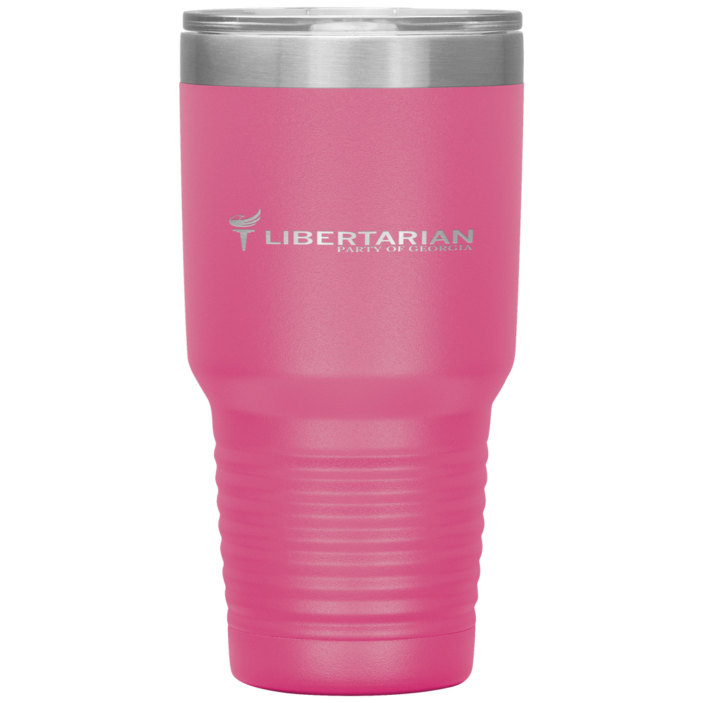 Libertarian Party of Georgia Tumbler 30oz - Proud Libertarian - Libertarian Party of Georgia