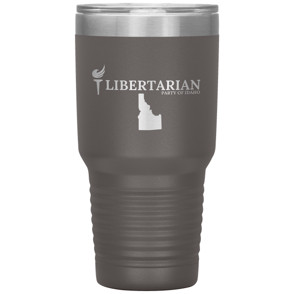 Libertarian Party of Idaho Tumbler 30oz - Proud Libertarian - Libertarian Party of Idaho