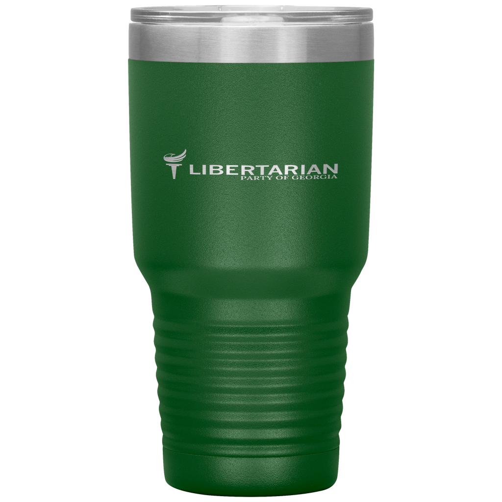 Libertarian Party of Georgia Tumbler 30oz - Proud Libertarian - Libertarian Party of Georgia