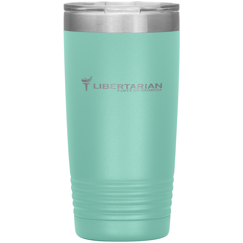 Libertarian Party of Georgia Tumbler 20oz - Proud Libertarian - Libertarian Party of Georgia