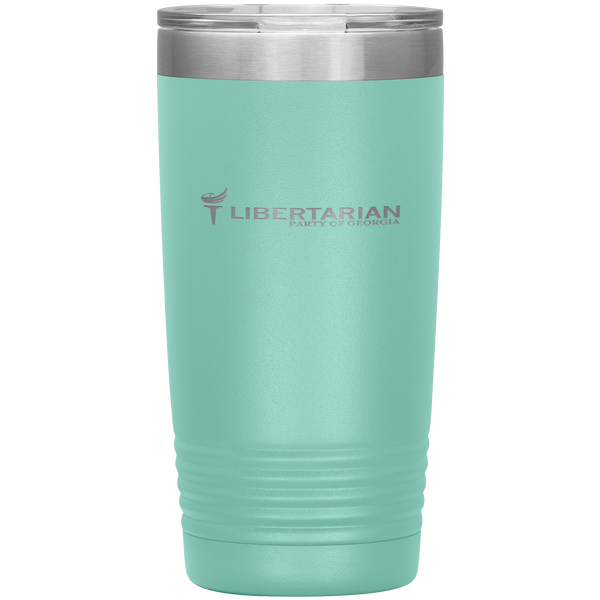 Libertarian Party of Georgia Tumbler 20oz - Proud Libertarian - Libertarian Party of Georgia