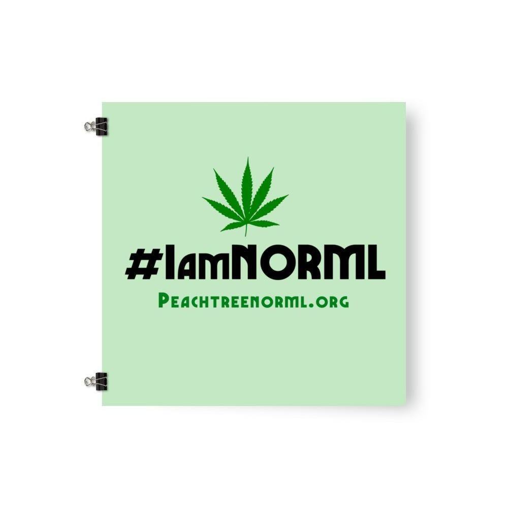 #IAmNORML Photo paper poster - Proud Libertarian - Peachtree NORML