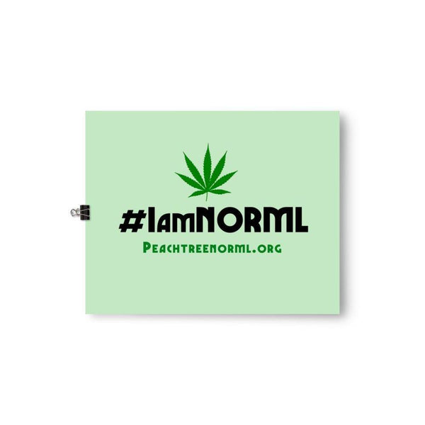 #IAmNORML Photo paper poster - Proud Libertarian - Peachtree NORML