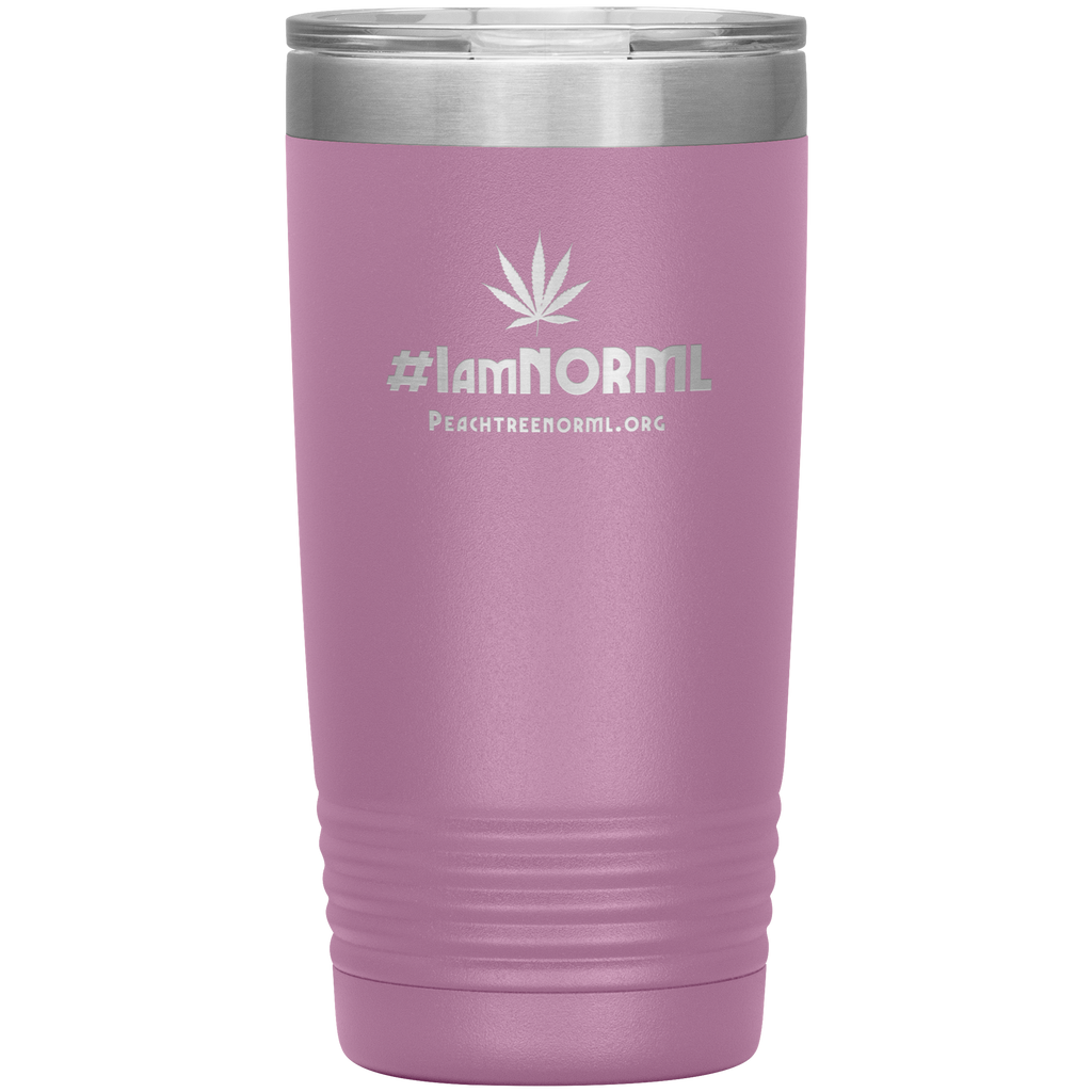 #IAmNORML Tumbler 20z - Proud Libertarian - Peachtree NORML