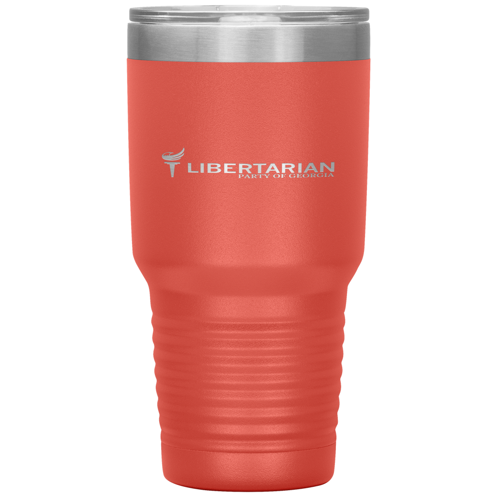 Libertarian Party of Georgia Tumbler 30oz - Proud Libertarian - Libertarian Party of Georgia