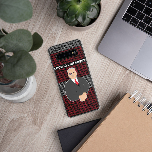 Ludwig von Mises - Austrian Economics Machine Samsung Case - Proud Libertarian - Hunter Wynn Designs