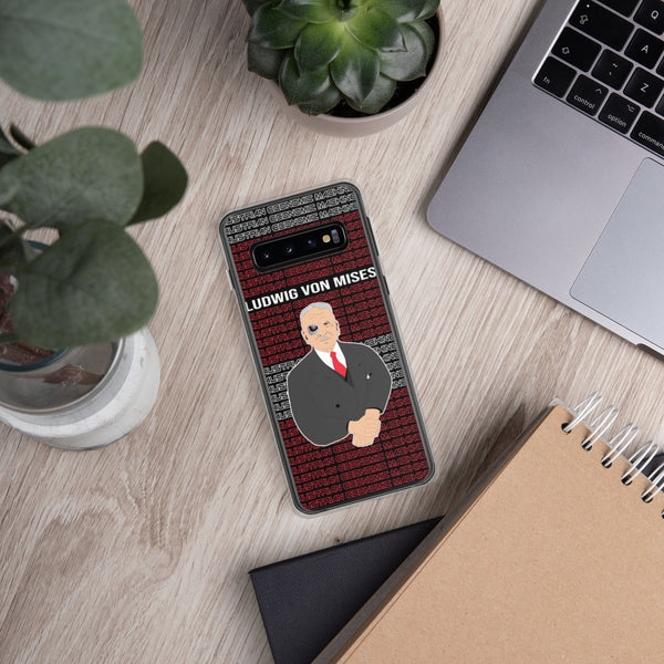 Ludwig von Mises - Austrian Economics Machine Samsung Case - Proud Libertarian - Hunter Wynn Designs