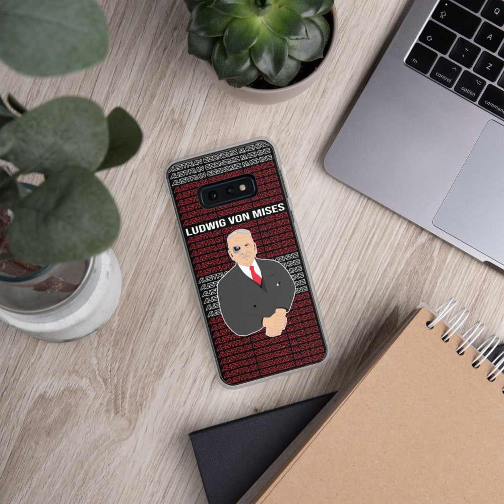 Ludwig von Mises - Austrian Economics Machine Samsung Case - Proud Libertarian - Hunter Wynn Designs