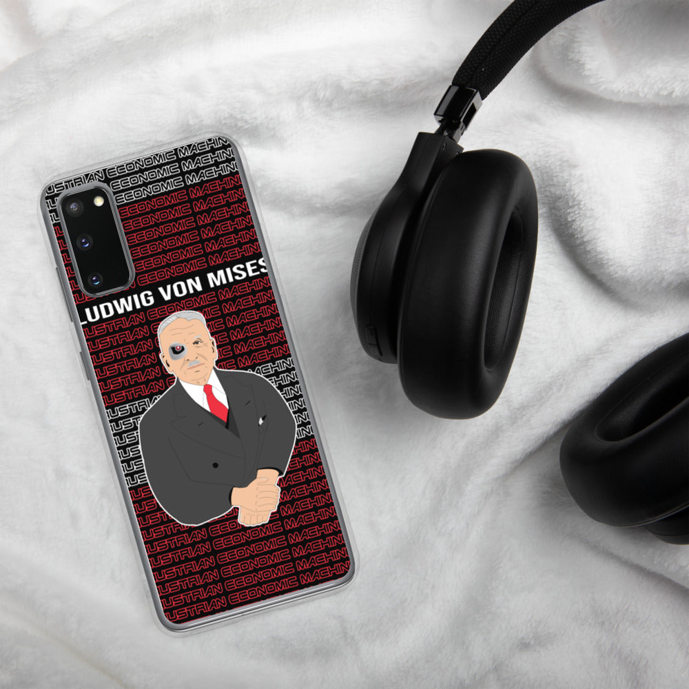 Ludwig von Mises - Austrian Economics Machine Samsung Case - Proud Libertarian - Hunter Wynn Designs